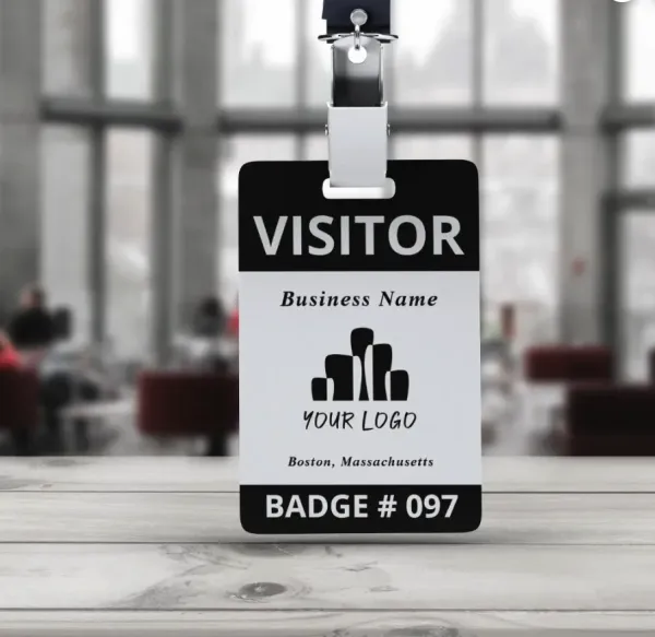 Badges visiteur
