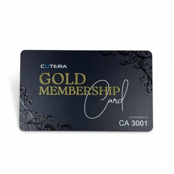 Carte PVC club et membre