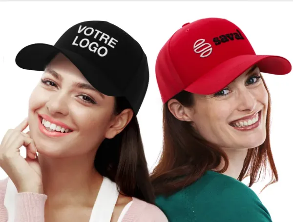 Casquette imprimé avec logo