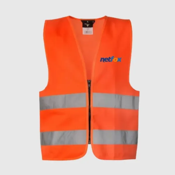 Gilet de sécurité orange