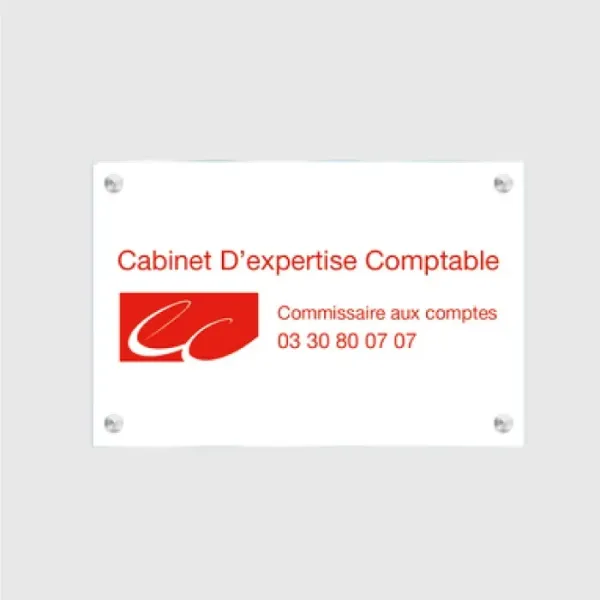 Plaque Plexiglas 8 mm - 40x25 cm