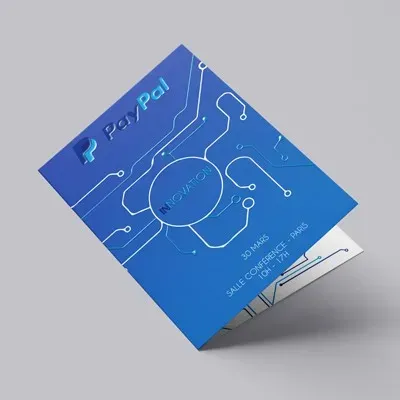 Plaquette V.I.P avec Vernis sélectif