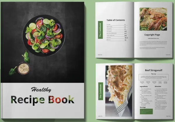 Livre de cuisine A4