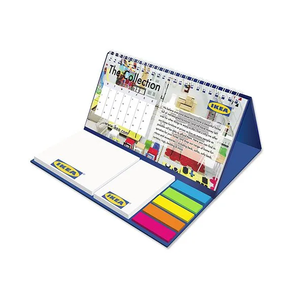 Calendrier à spirale + Bloc note - vue 4