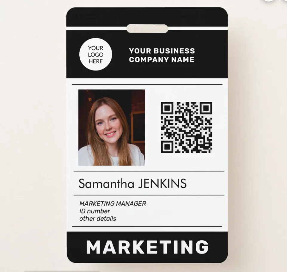 Impression Carte PVC-Employé - vue 3