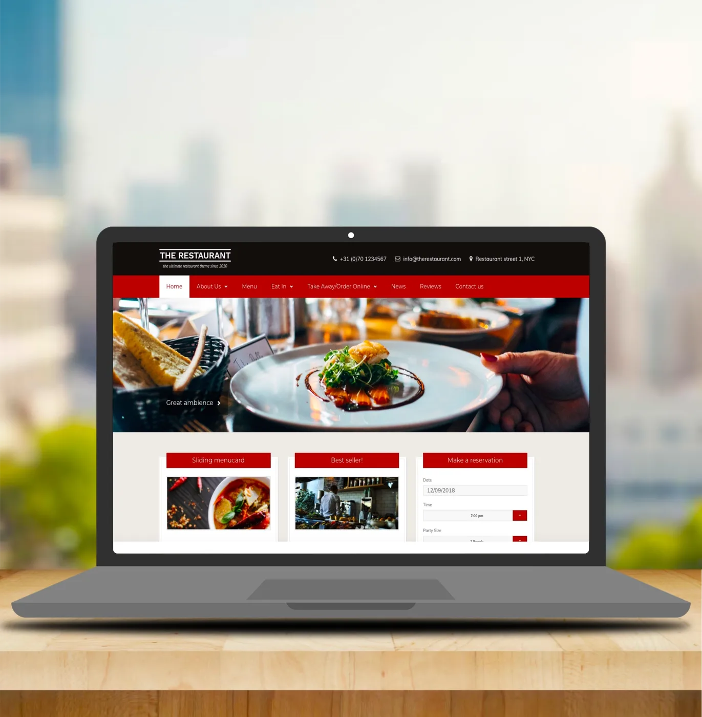 Création de site de restauration - vue 2