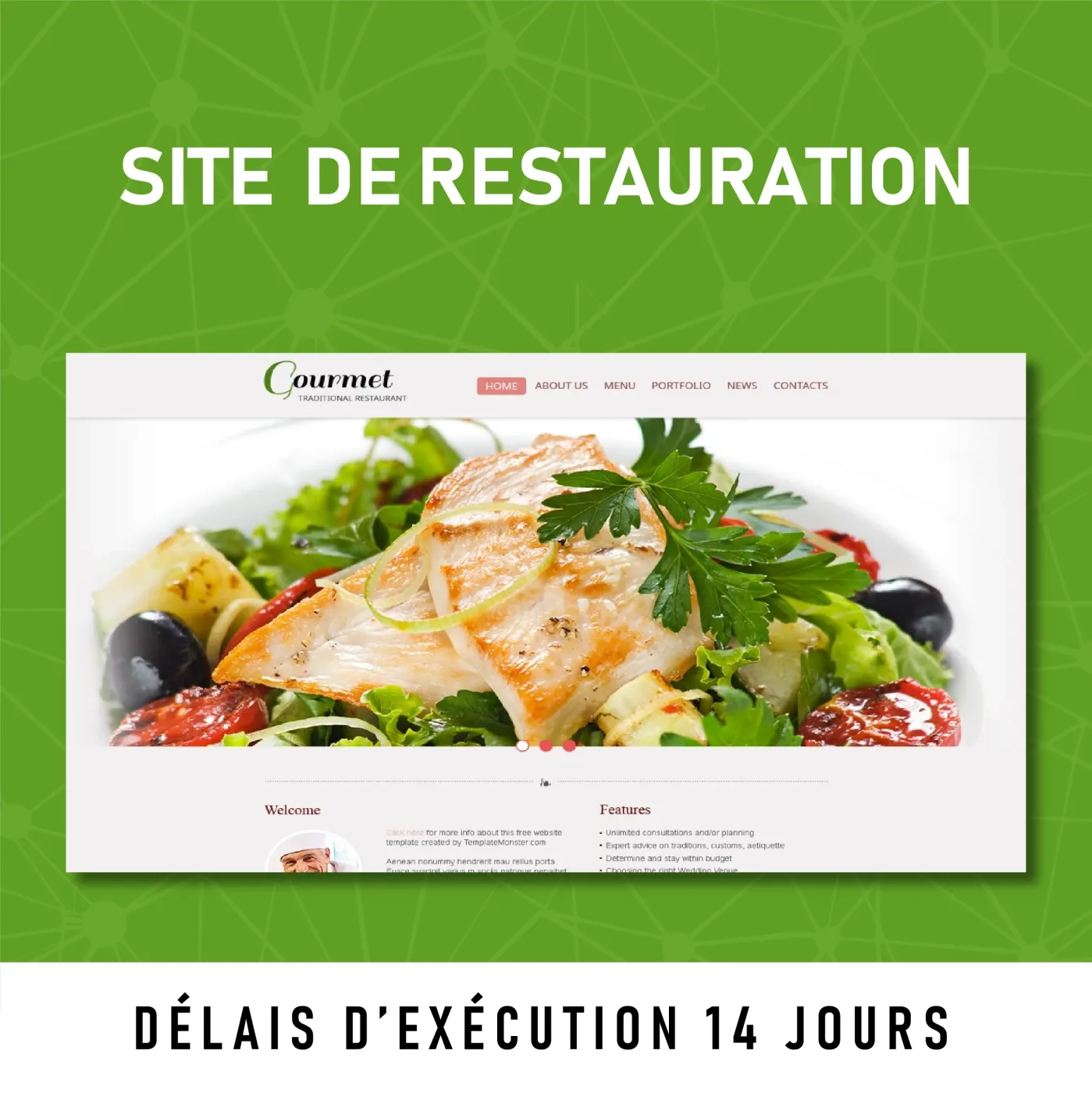 Création de site de restauration