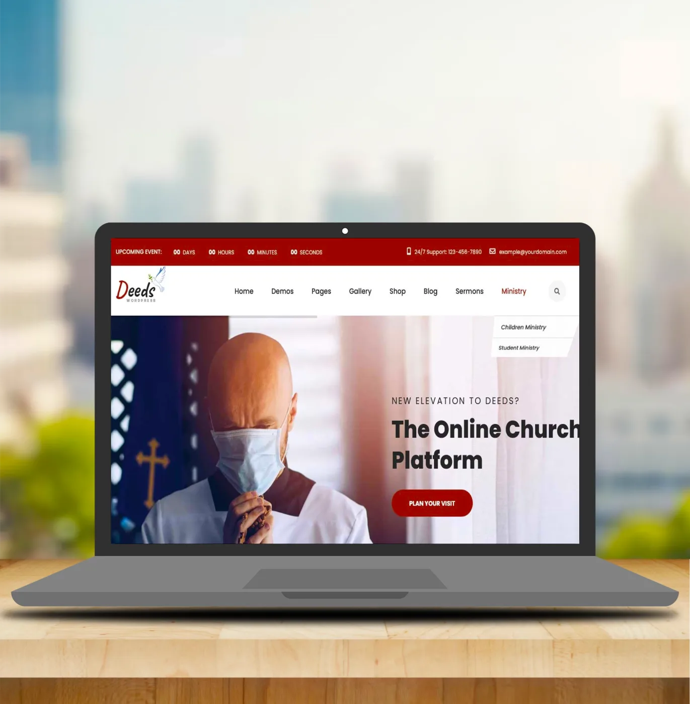 Création de site pour églises - vue 3