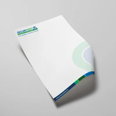 Design papier entete - vue 3