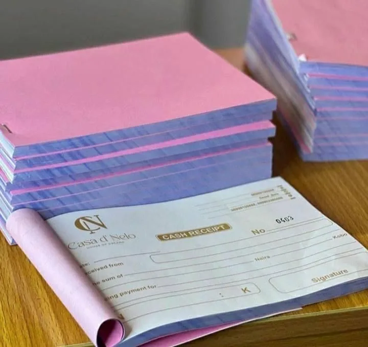 Impression Carnet de caisse A5-2 feuillets - vue 2