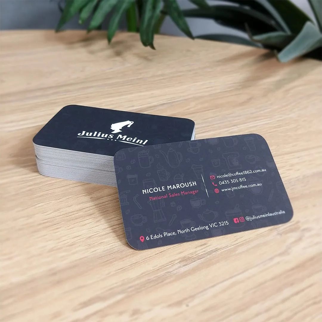 Impression cartes de visite bords arrondis - vue 2