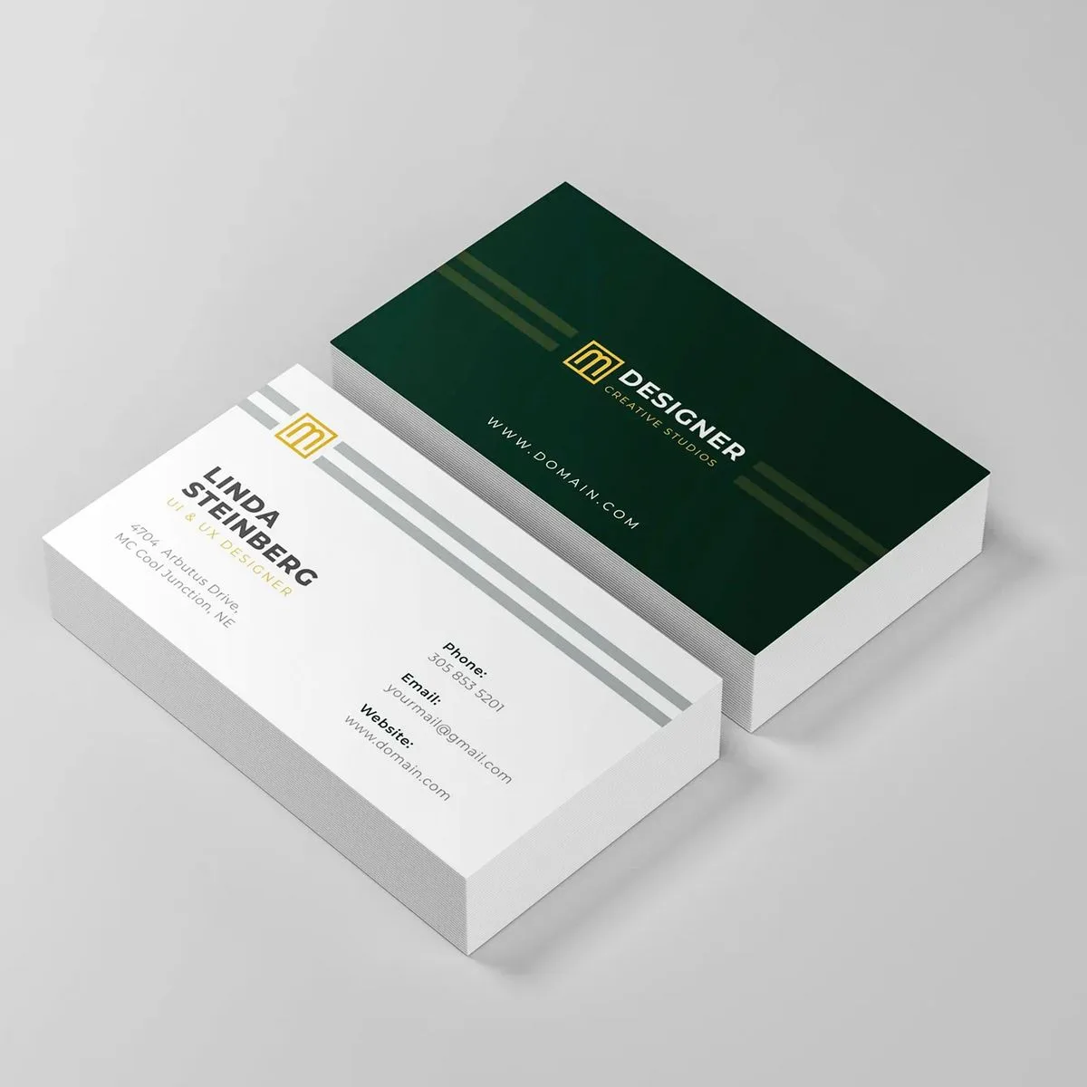 Impression cartes de visite Soft Touch - vue 3