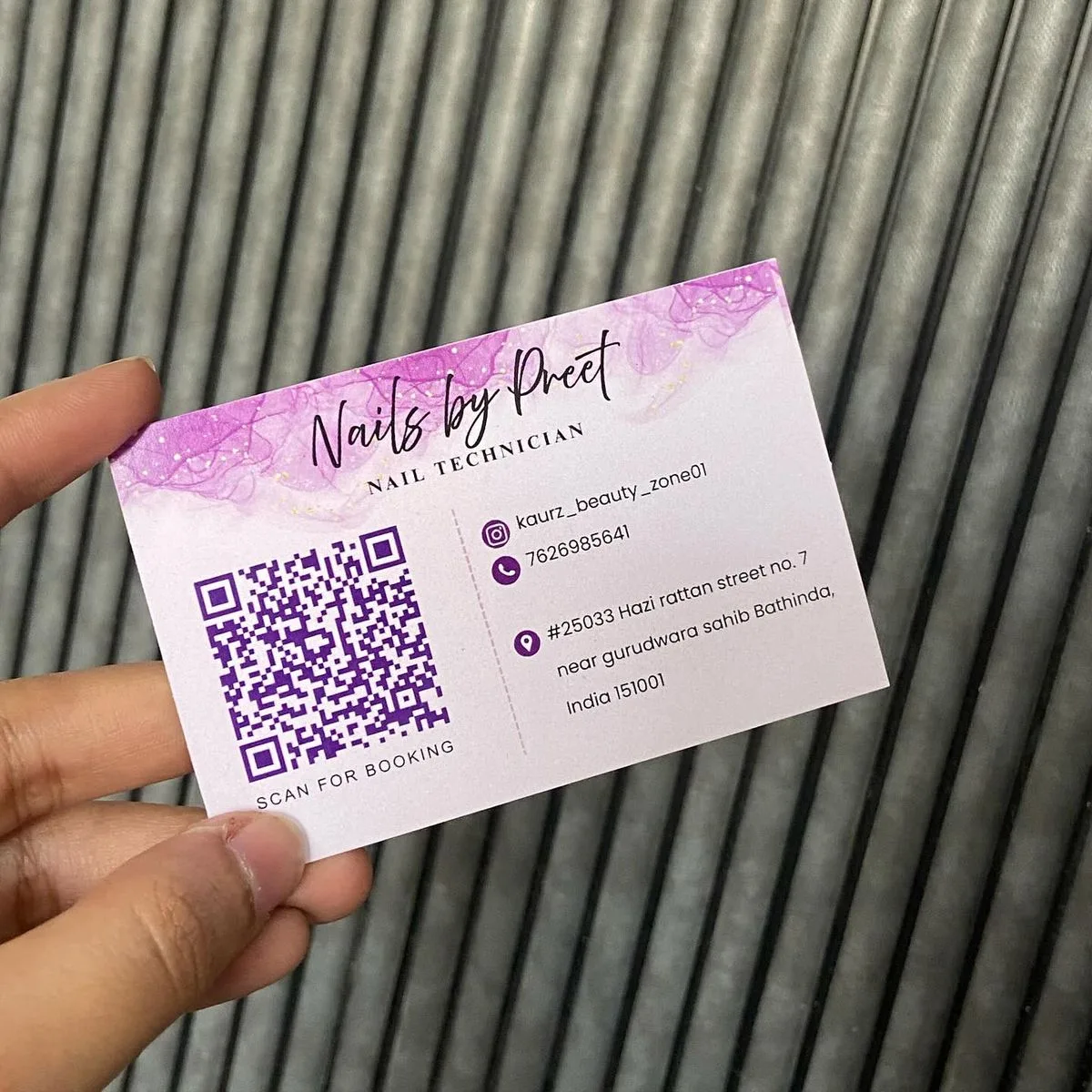 Impression cartes de visite Soft Touch - vue 5