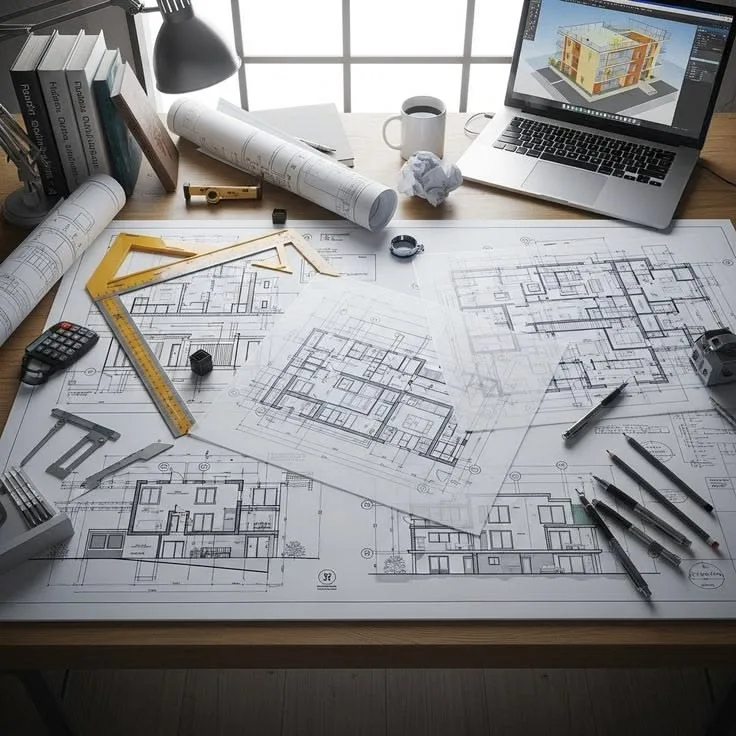 Impression de Plan A0-Noir blanc - vue 2