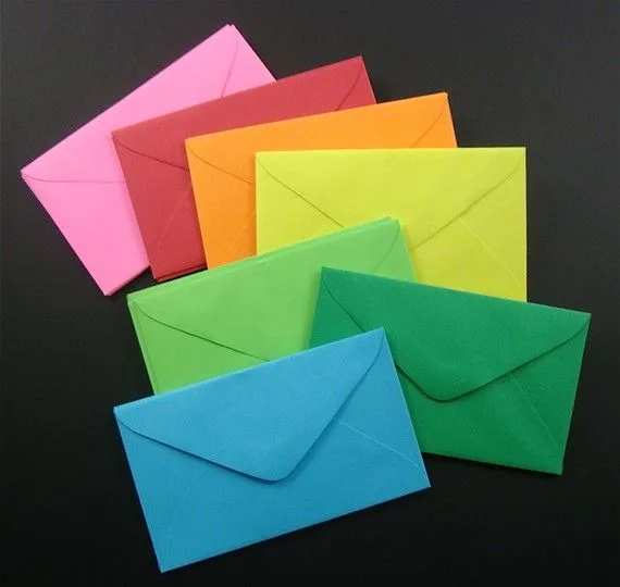 Impression enveloppe colorée - vue 2