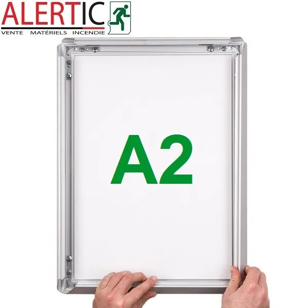 CADRE ALUMINIUM CLIC CLAC -FORMAT A2 - vue 2