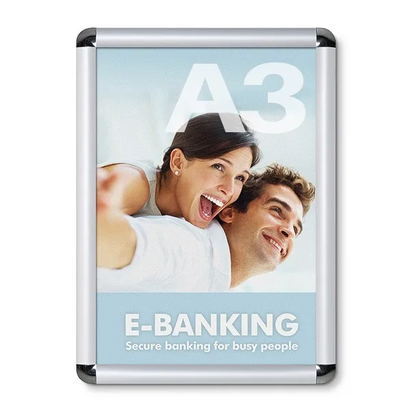 CADRE ALUMINIUM CLIC CLAC -FORMAT A3 - vue 3