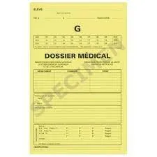 DOSSIER MÉDICAL STANDARD