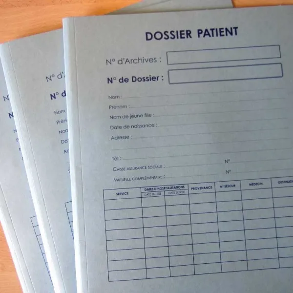 DOSSIER MÉDICAL STANDARD - vue 2