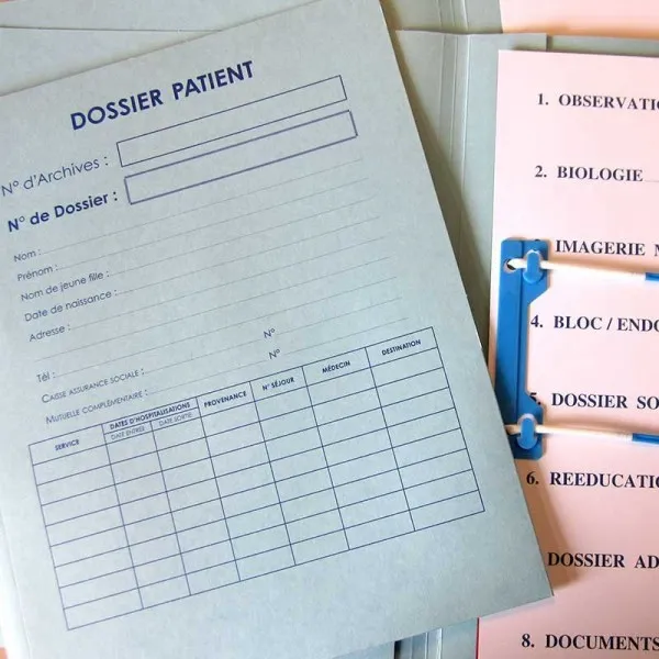 DOSSIER MÉDICAL STANDARD - vue 3