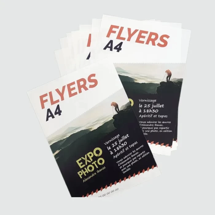 Flyer A4 double face