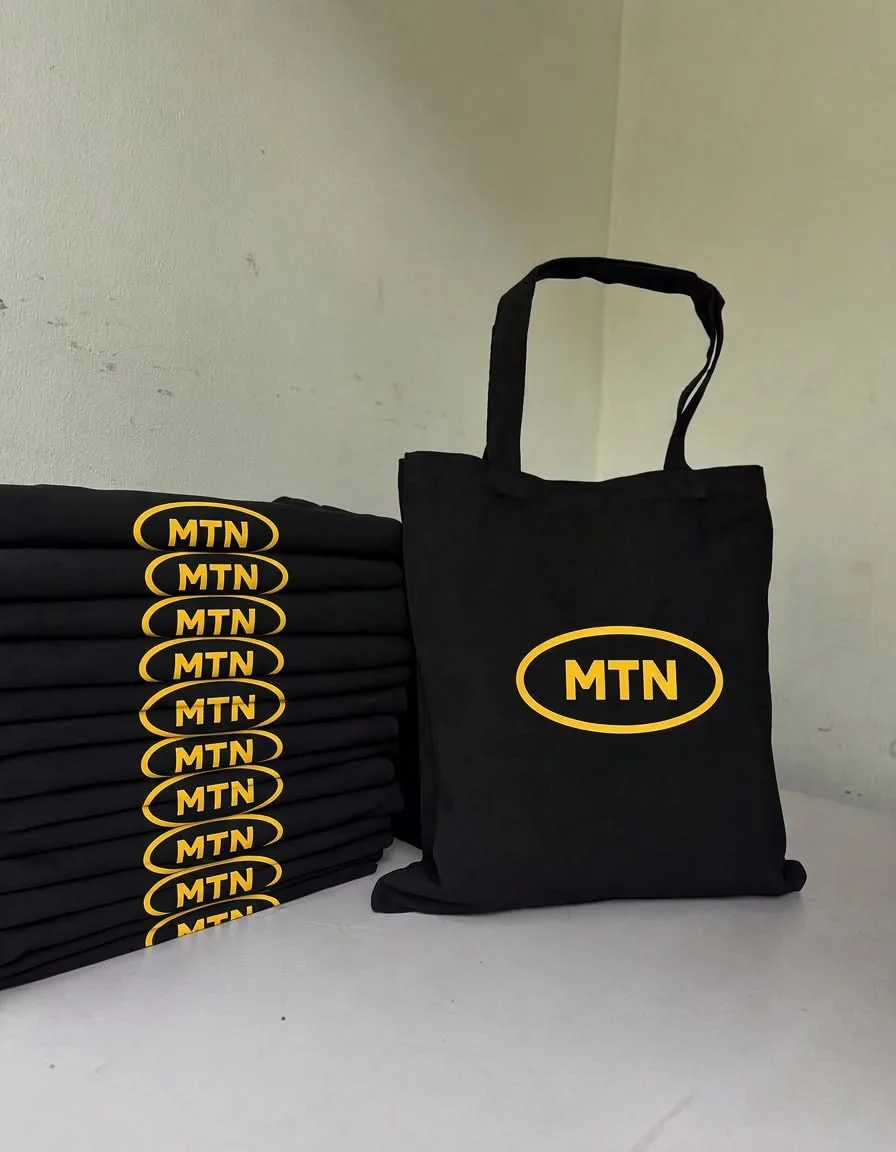 Sacs en toile personnalisés-NOIR